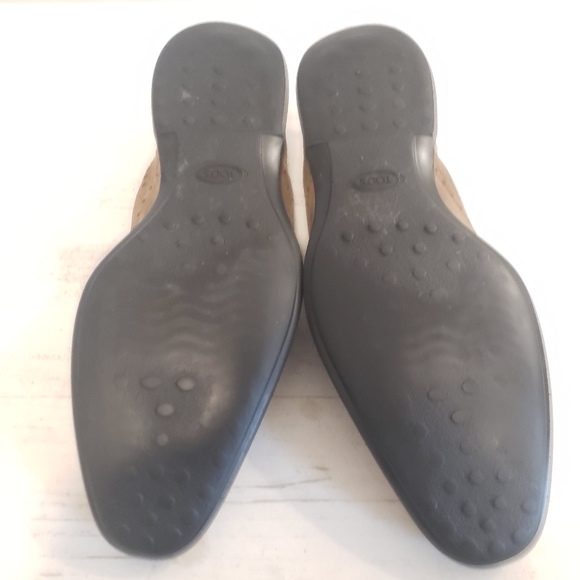 Tod's Men's DERBY Shoes Suede Oxfords Sneakers Lug Sole Lace Up Shoe Size 8.5 - Picture 8 of 8